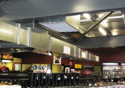 Supply air ductwork