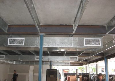 Supply air ductwork